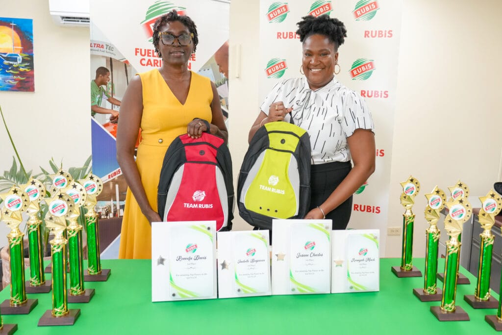 Principal Alison Spencer (left) with Rubis Accounts Executive, J’nai Spencer.