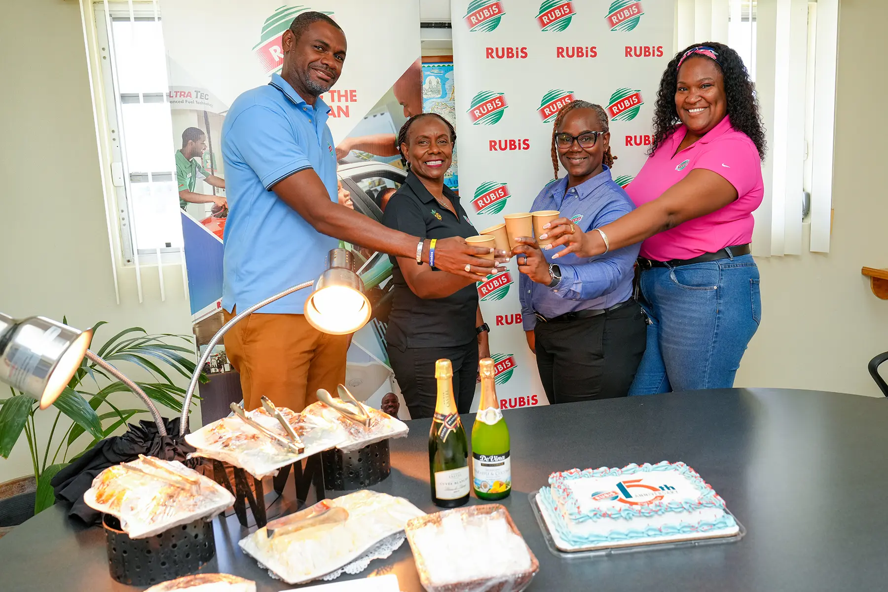 Cheers to 15 years in Antigua